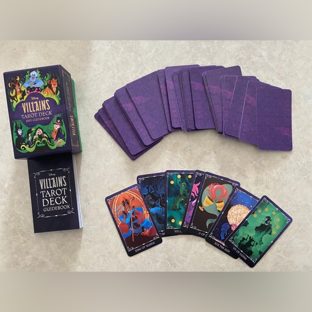 Disney Villian Tarot Deck & Guodebook